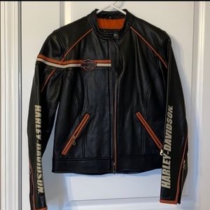 Women's leather jacket